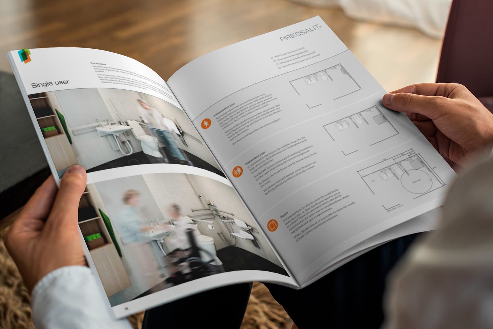 PRessalit guide for designing accessible bathrooms