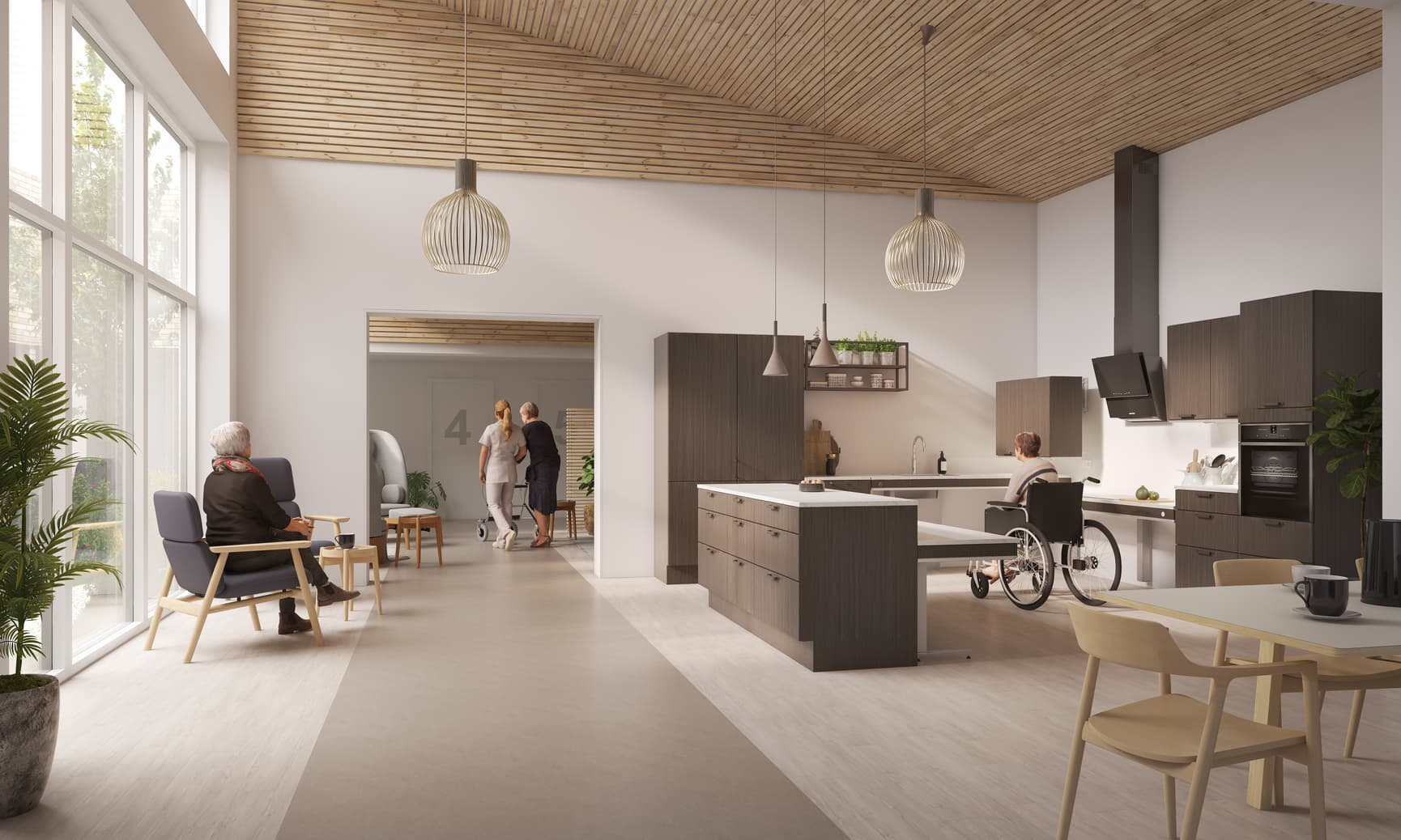 Pressalit INDIVO for plejehjem