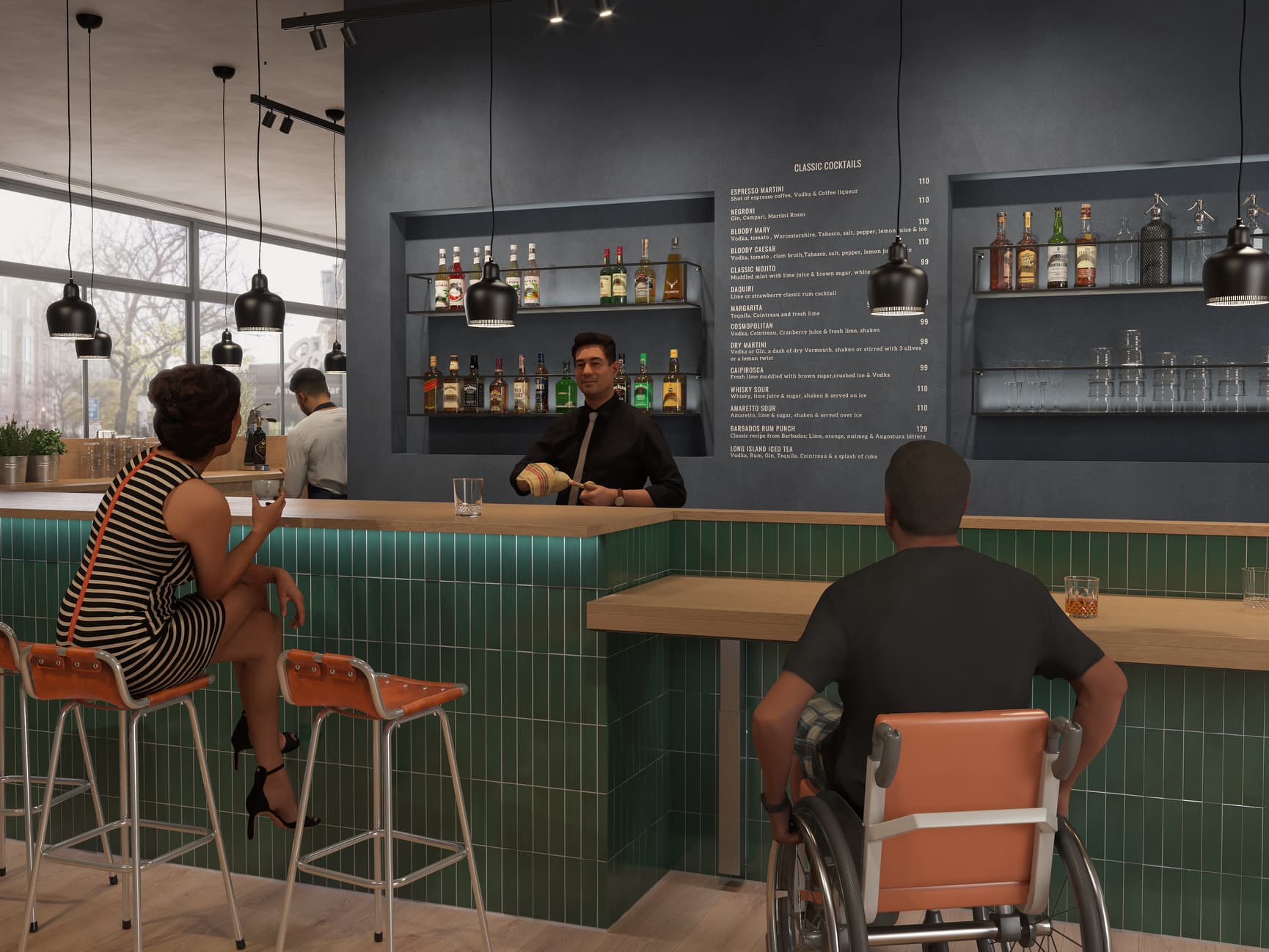 Pressalit INDIVO Pack for restauranter og barer