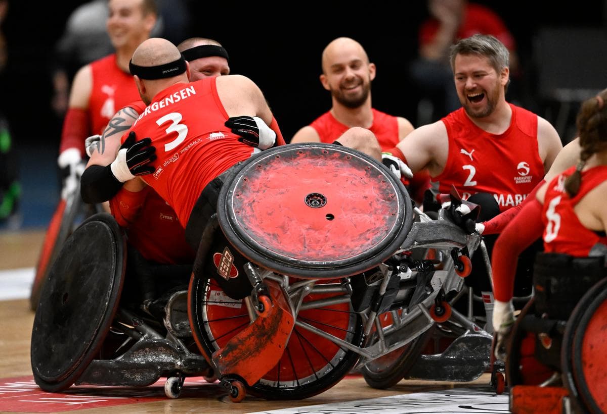 Danish National Wheelchair Rugby team